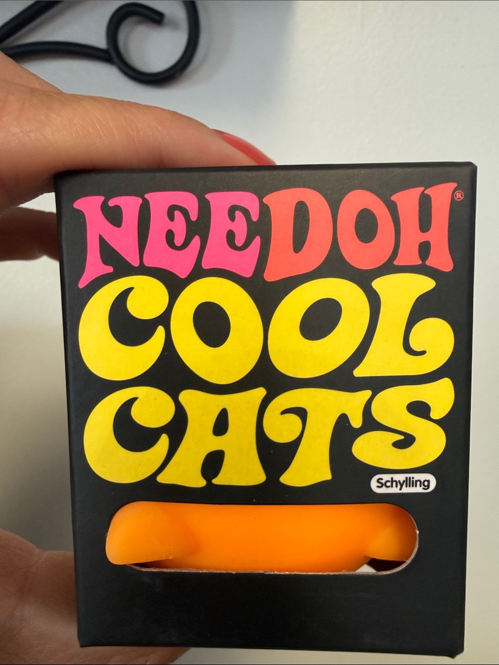 Needoh Cool Cats Orange Cat Toy by